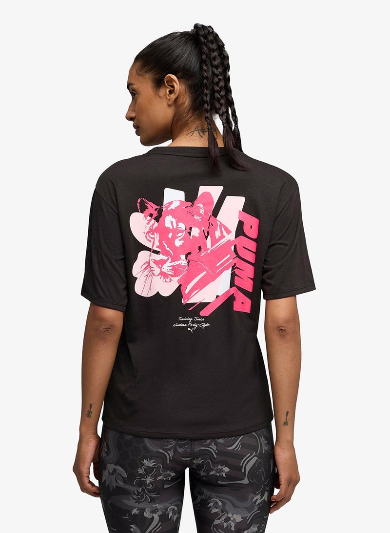 PUMA Cat Graphic T-Shirt - Image 2